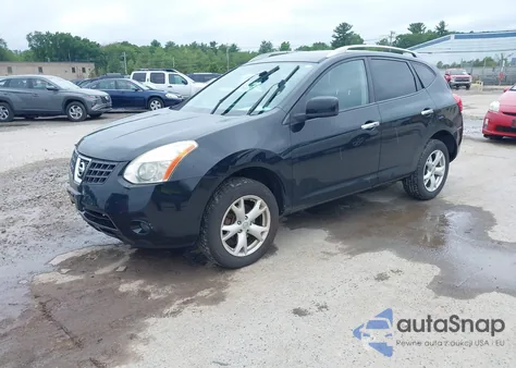 2010 Nissan Rogue Sl z USA, uszkodzony, nr VIN JN8AS5MV8AW147025